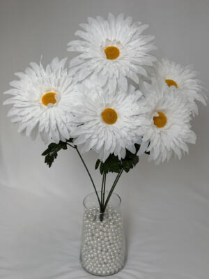 Букет гербери 60 см на 5 гол (код: 1562)