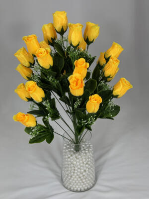 Букет троянда бутон 60 см на 24 голів (код: 1553)