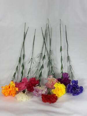 Гвоздика висотою 57см (код: 1545)